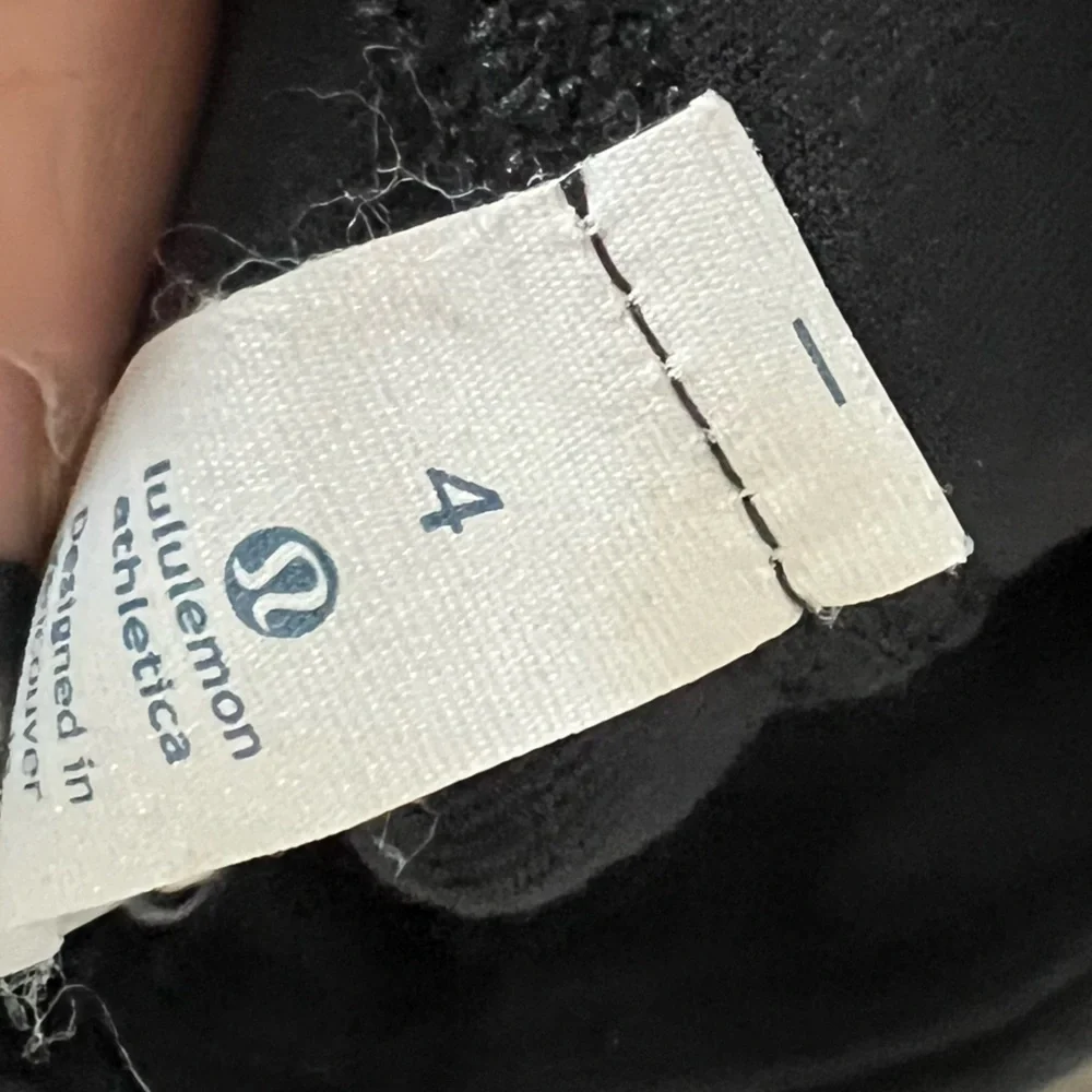 Lululemon Athletica lab Black mini and Midi Pencil Skirt